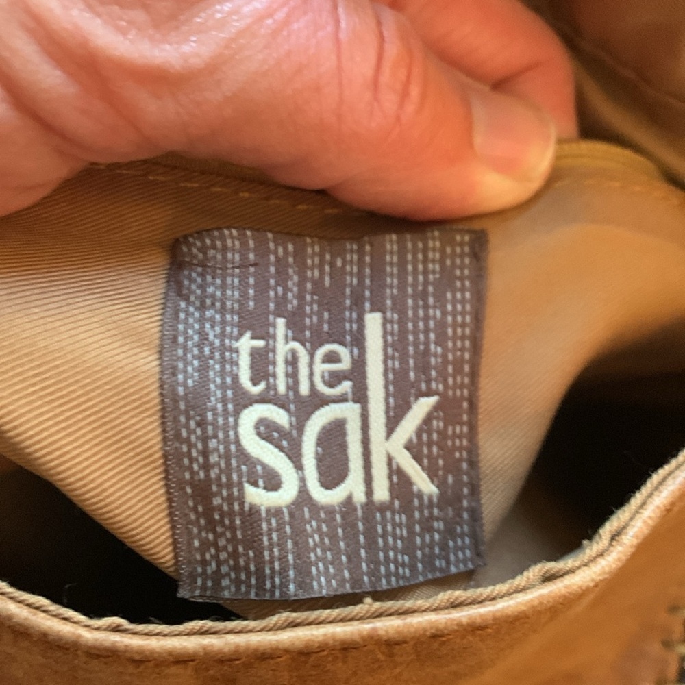 The Sak multi colored patchwork leather shoulder strap purse - Picture 8 of 12